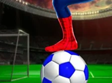 SuperHero Spiderman Football Soccer League Game